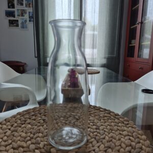 Jarrón cristal transparente - Elegante y versátil para ramo de flores